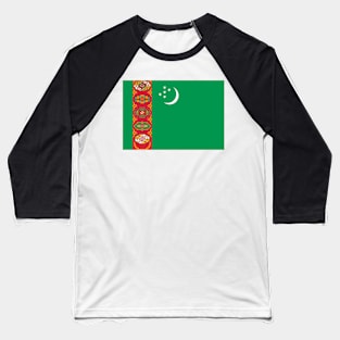 Turkmenistan flag Baseball T-Shirt